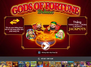 Chơi trò chơi Gods of Fortune Deluxe hấp dẫn trên Dafabet