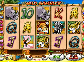 Trò chơi Châu phi hoang dã – Wild Gambler tại Dafabet