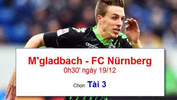 Kèo nhà cái Dafabet: Gợi ý đặt cược trận Borussia Monchengladbach vs FC Nurnberg