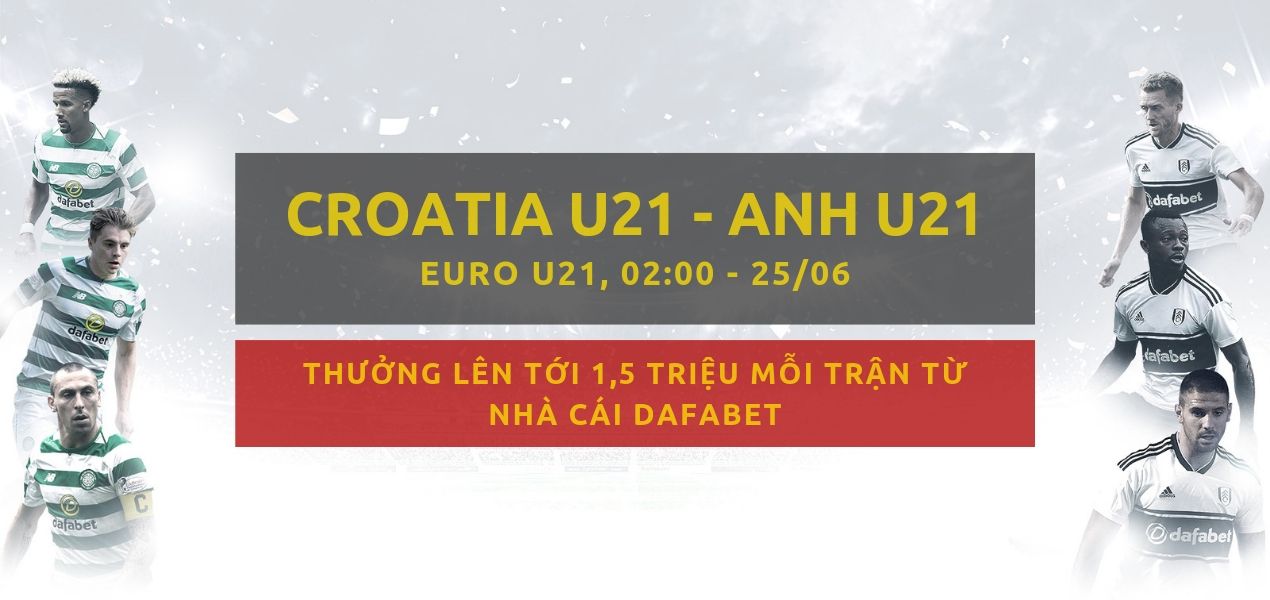 Croatia vs Anh u21