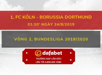 FC Koln vs Dortmund (24/8)