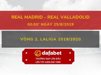 Real Madrid vs Valladolid 25/8