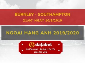 Burnley vs Southampton (10/8)