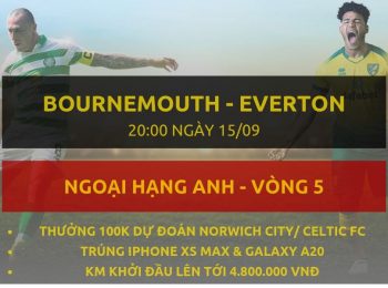Bournemouth vs Everton 15/9