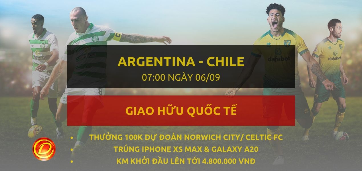xem bong da dafabet [Giao hữu ĐTQG] Argentina vs Chile