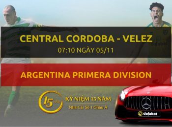 Central Cordoba Sde – Velez Sarsfield