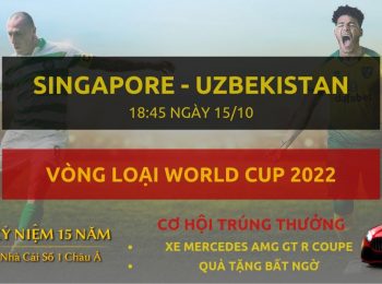 Singapore vs Uzbekistan 15/10