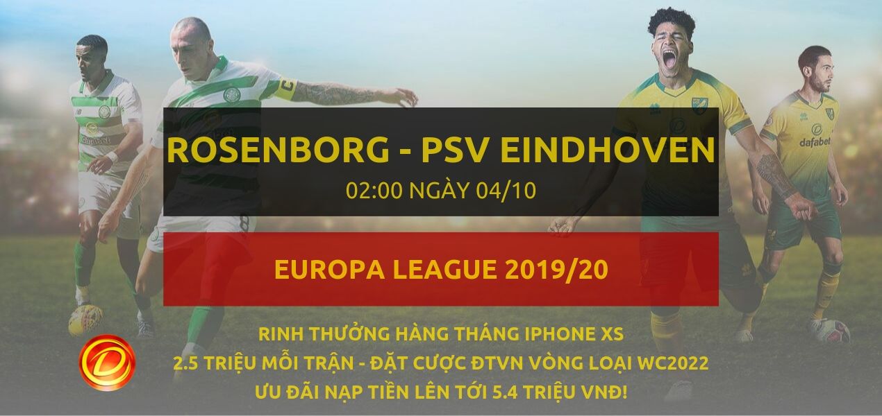 [Europa League] Rosenborg BK vs PSV Eindhoven