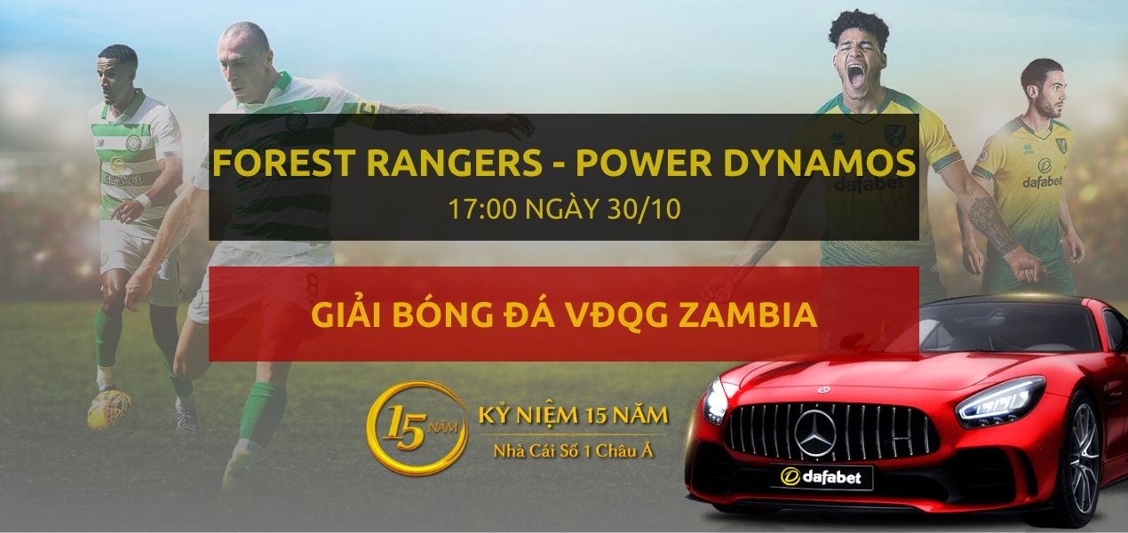 Forest Rangers - Power Dynamos (17h00 ngày 30/10)