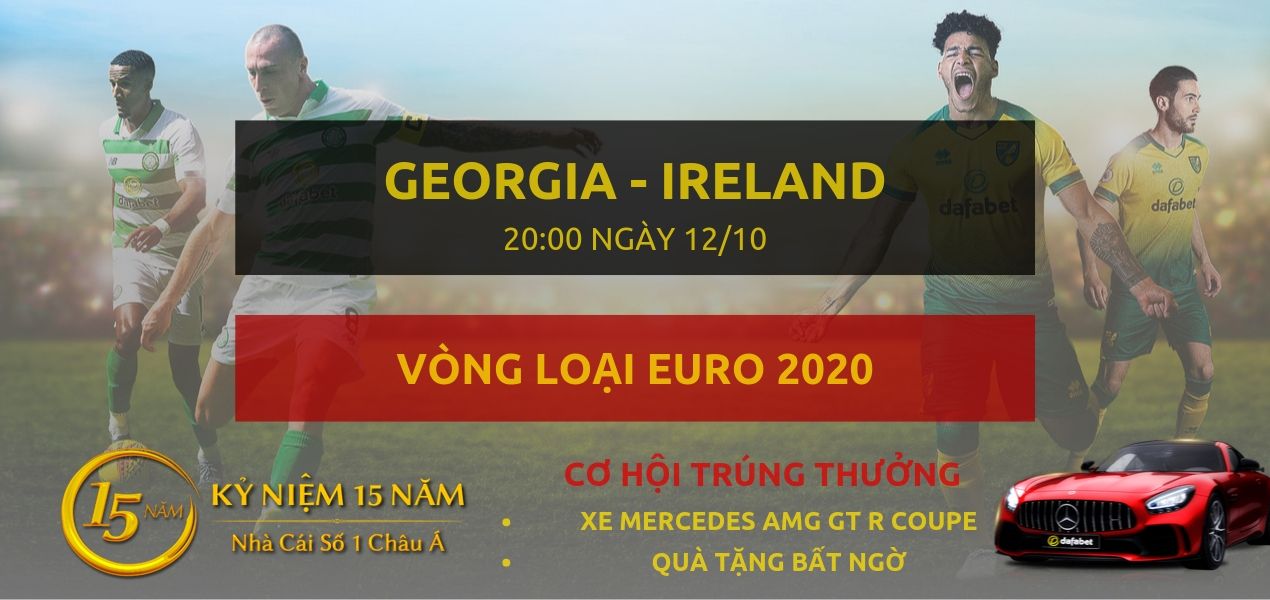 Georgia - Ireland-Vong loai Euro 2020-12-10