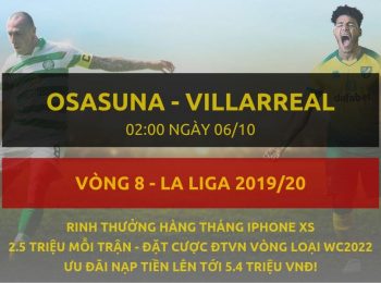 Osasuna vs Villarreal 6/10