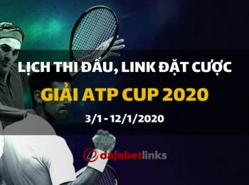 Đặt cược vào giải Tennis ATP CUP 2020 – Luật thi đấu hoàn toàn mới lạ