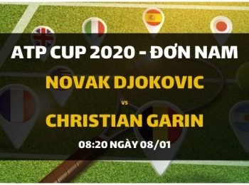 Novak Djokovic – Christian Garin