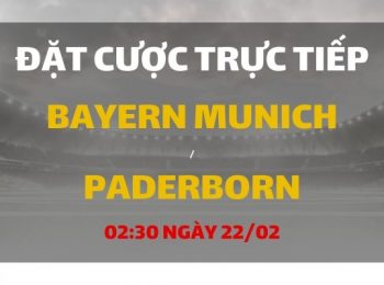 Bayern Munich – Paderborn