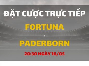 Fortuna Dusseldorf – SC Paderborn (20h30 ngày 16/05)